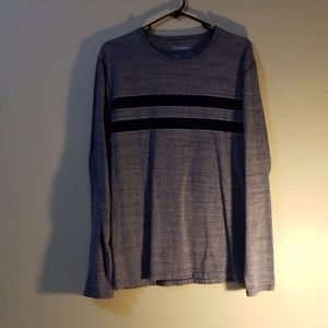 Express Longsleeve Shirt Lt.Blue with Blue Stripes